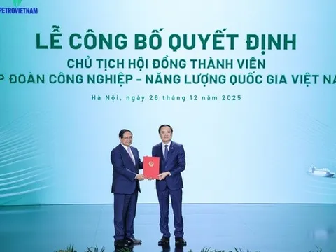 Ông Lê Ngọc Sơn được bổ nhiệm làm Chủ tịch PVN