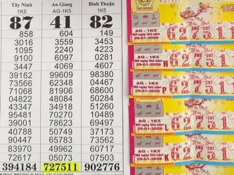 Xổ số miền Nam: 3 dãy số trúng độc đắc đang tìm chủ nhân may mắn