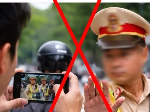 Cục CSGT nói gì về thông tin xử phạt 5 triệu đồng khi chưa được phép quay video CSGT?