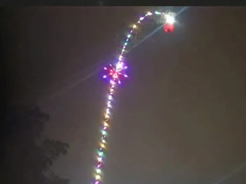 Dựng cây nêu đón Tết, hai vợ chồng bị điện giật