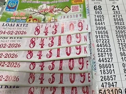 Xổ số miền Nam: Sáng 5-2, xác định được nơi trúng 3 giải độc đắc