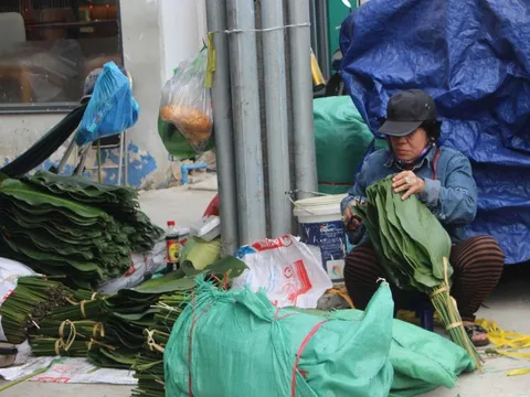 Chợ lá dong lớn nhất TPHCM chỉ họp mỗi năm một lần, nhưng sao ngày càng buồn?