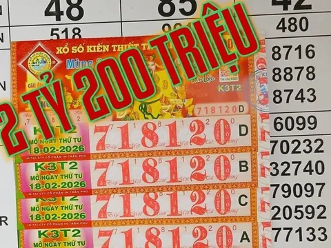 Xổ số miền Nam: Đại lý đang “truy tìm” người trúng độc đắc 42 tờ vé số