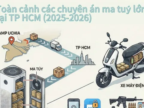 Điểm lại các vụ án ma túy lớn tại TPHCM