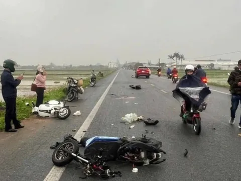 Tai nạn giao thông nghiêm trọng, 2 học sinh tử vong