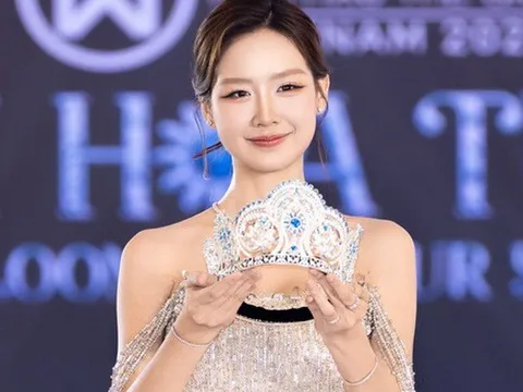 Vương miện Hoa hậu Thế giới Việt Nam đính 3.368 viên đá quý