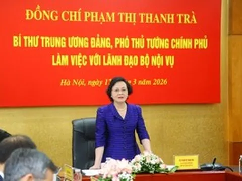 Phó Thủ tướng Phạm Thị Thanh Trà chỉ đạo về tăng lương cơ sở cho công chức, viên chức