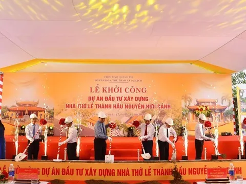 Khởi công xây dựng nhà thờ Lễ Thành hầu Nguyễn Hữu Cảnh