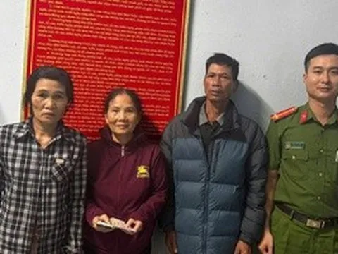 Đôi vợ chồng ở Quảng Trị không tham của rơi