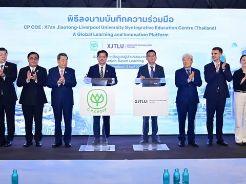 XJTLU và CP Group ra mắt trung tâm giáo dục chung tại Thái Lan