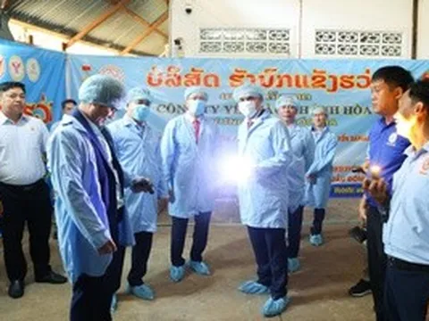 Yến sào Khánh Hòa đẩy mạnh quan hệ hữu nghị và kinh doanh tại Lào