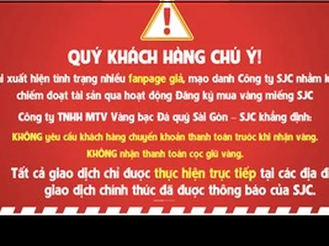 Nhiều công ty vàng - bạc vừa có thông báo quan trọng