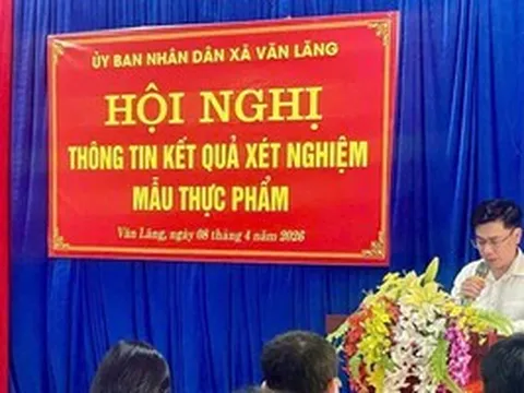 Xác định mẫu thịt heo đưa vào Trường Mầm non Hòa Bình bị nhiễm bệnh