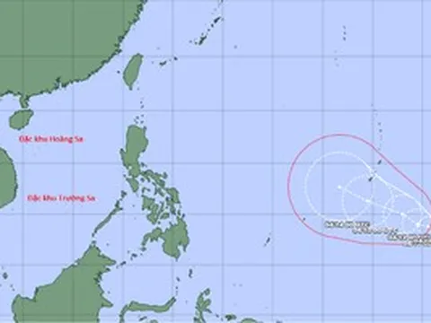 Xuất hiện áp thấp nhiệt đới dự báo mạnh lên thành bão, có vào Biển Đông?