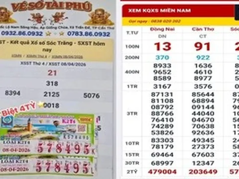 Thêm 1 người ở miền Tây 2 lần trúng độc đắc xổ số miền Nam