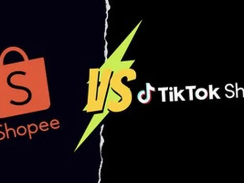 Cuộc đua giữa TikTok Shop và Shopee ngày càng gay cấn