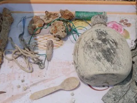 Hài cốt liệt sĩ được phát hiện trong hầm chiến đấu ở Quảng Trị