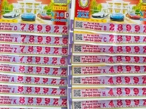 Chiều 21-4, lộ diện tiệm vàng đổi thưởng giải độc đắc xổ số miền Nam