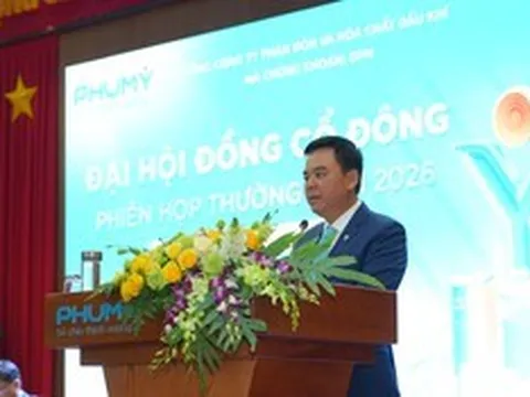 Đạm Phú Mỹ đặt doanh thu 17.600 tỷ đồng, lợi nhuận quý I/2026 đạt 61% kế hoạch