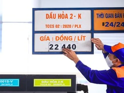 Chính thức bỏ dầu hỏa khỏi danh mục công bố giá cơ sở xăng dầu