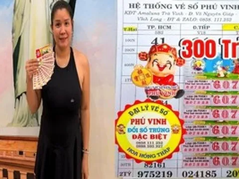 Nhiều người ở TPHCM, Tây Ninh và Vĩnh Long trúng xổ số miền Nam vào sáng 5-5