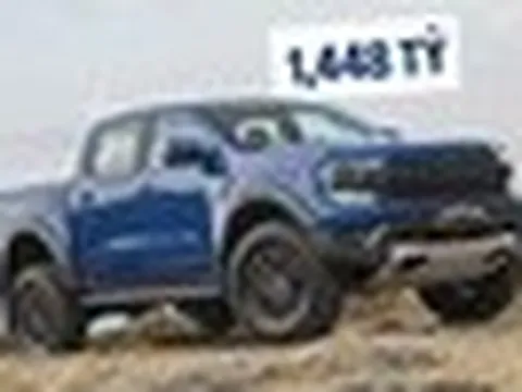 Ford Ranger Raptor xăng chốt giá 1,448 tỷ đồng tại Việt Nam: Thêm 149 triệu lấy máy mới gần 400hp, tiện nghi cao cấp hơn bản máy dầu