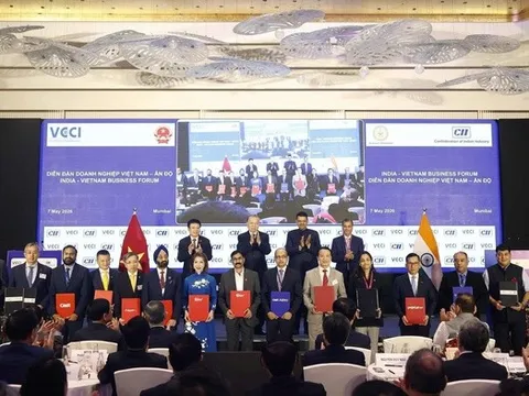 Doanh nghiệp Việt Nam - Ấn Độ ký nhiều thỏa thuận hợp tác về hàng không, du lịch, logistics, công nghệ