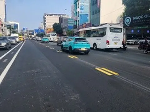 TPHCM: Đường Cộng Hòa phân làn theo mô hình 4/2 - 2/4 từ ngày 15-5