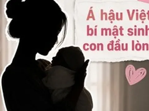Á hậu Việt đã bí mật sinh con đầu lòng cho đại gia, ở ẩn bấy lâu không ai hay
