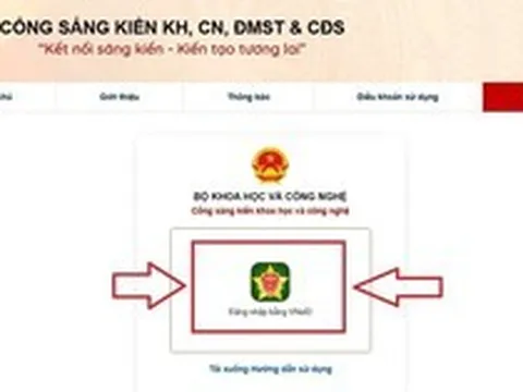 Có thể dùng VNeID gửi trực tuyến sáng kiến khoa học công nghệ