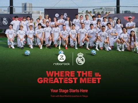 Roborock ra mắt dòng sản phẩm chủ lực mới và tổ chức sự kiện bóng đá "Where the Greatest Meet" hợp tác cùng Real Madrid
