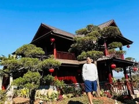 Nam nghệ sĩ Việt cưới vợ đại gia: Xây biệt phủ trên khu đất 10.000m², góc nào cũng chill quên lối về