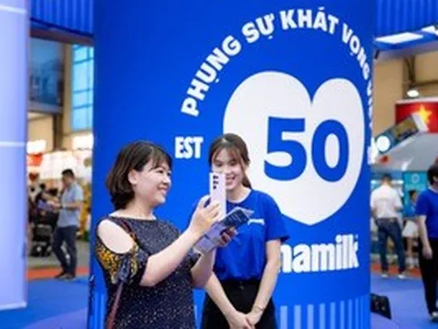 Vinamilk mang câu chuyện 50 năm đến triển lãm chuyên ngành sữa lớn nhất Việt Nam