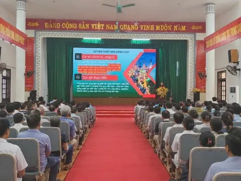 Hải Phòng: Thành lập Chi hội Luật gia xã Trần Phú, đưa pháp luật đến gần người dân