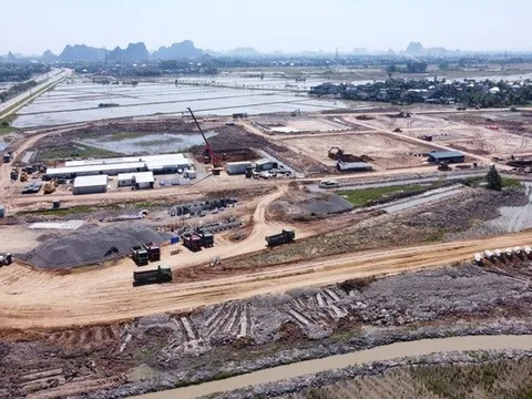 Ráo riết thi công khu công nghiệp gần 3.000 tỷ đồng ở Thanh Hóa