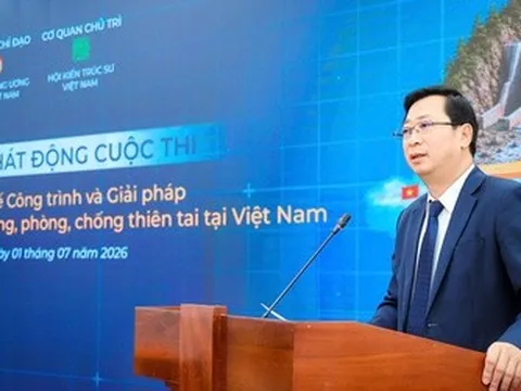 Phát động cuộc thi thiết kế công trình và giải pháp phòng, chống thiên tai