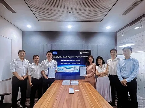 Envision Energy giành dự án điện gió ven bờ 200 MW lớn nhất tại Việt Nam cùng REE Energy, củng cố Hệ thống Năng lượng Tương lai trên khắp Đông Nam Á