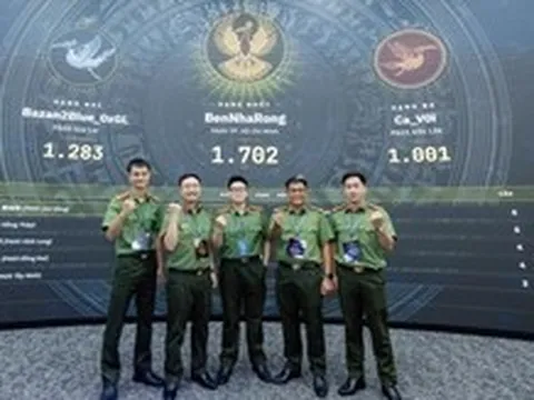 An ninh mạng Công an TP.HCM nhất bảng cuộc thi 'Hành trình truy vết tội phạm mạng'