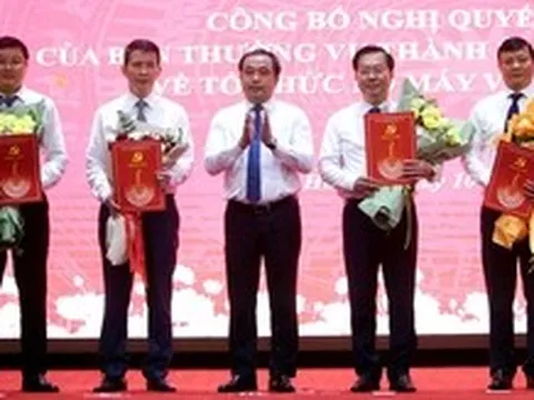 Hà Nội bổ nhiệm loạt cán bộ, ông Võ Nguyên Phong làm Giám đốc Sở Xây dựng Hà Nội