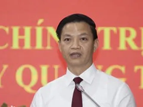 Vừa nhận nhiệm vụ, tân Bí thư Quảng Trị đề nghị không tổ chức đoàn đến chúc mừng