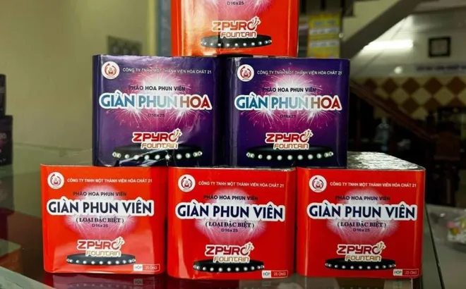 Bộ Công an được nghiên cứu, sản xuất, xuất khẩu, nhập khẩu, cung cấp pháo hoa nổ