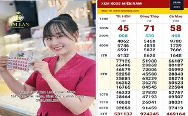 Tiệm vàng quen thuộc hé lộ khách trúng độc đắc xổ số miền Nam